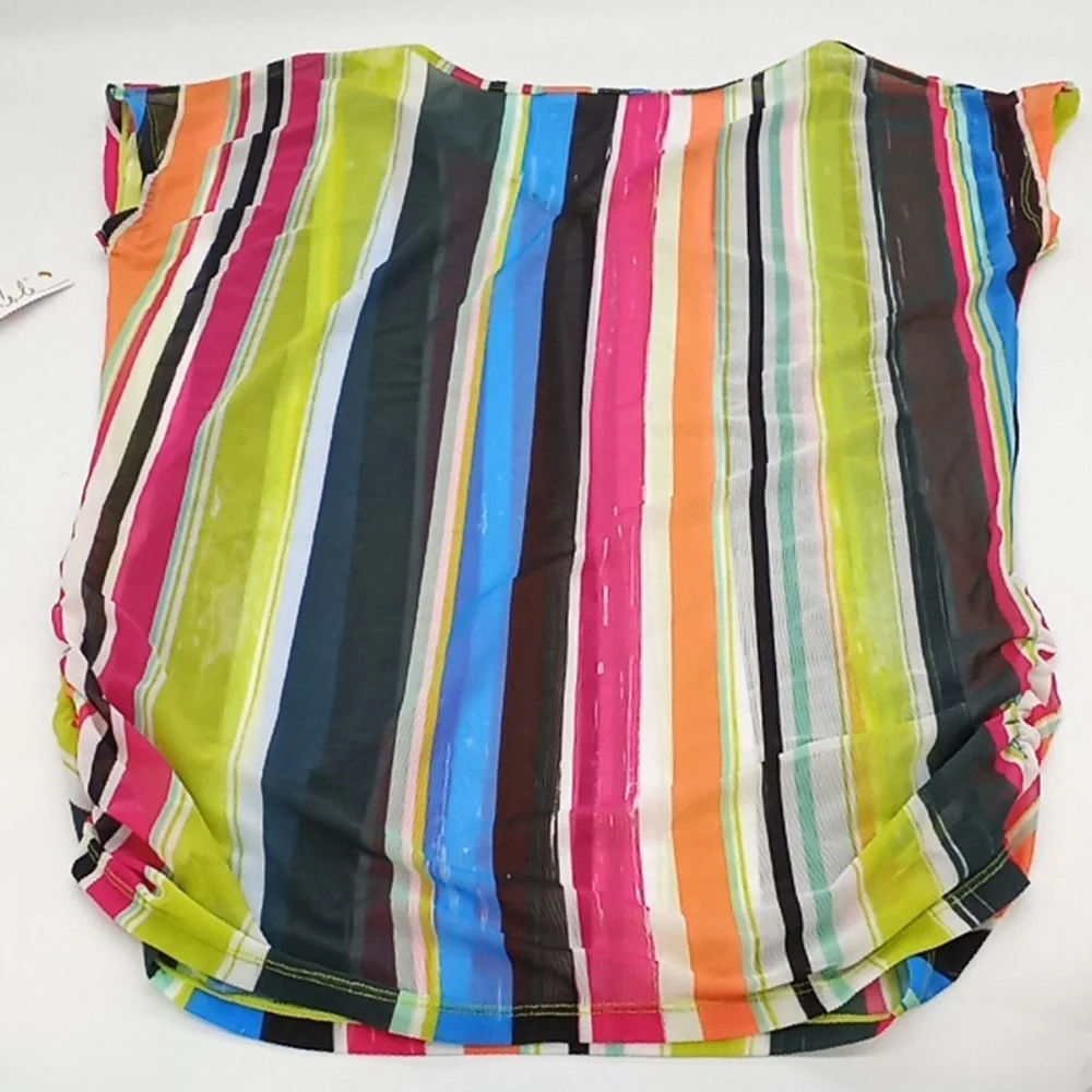 Anne Cole multicolor stripe